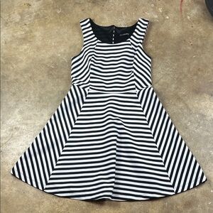 Express Striped Fit and Flare Dress
Size: Medium